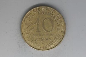 1974 - France - 10 Centimes Coin - Multi-Lot - aVF - Picture 1 of 4