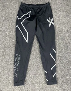2XU Mid Rise Compression Tights Womens Medium Black 7/8 Pants Ladies - Picture 1 of 16