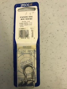 Seadog 3/16" Stainless Steel Bow Shackle 147054-1 - Foto 1 di 1