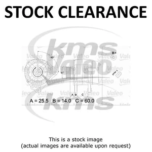 STOCK CLEARANCE ALTERNATOR -70amp FOR GO4 1.4i 98- - Picture 1 of 3