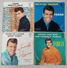 Fabian Collection - Four 45s in Sleeves - USED