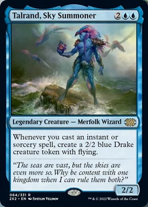 TALRAND, SKY SUMMONER X 1 N/M - DOUBLE MASTERS 2022 MAGIC THE MEETING - Foto 1 di 1