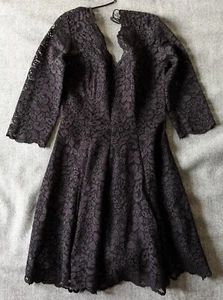 & And Other Stories - Black Lace Dress - UK size 6 (EU 34) - Excellent condition - Picture 1 of 3