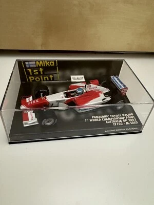 Mika Salo Panasonic Toyota Racing 2002 TF102 Minichamps 1/43 - Immagine 1 di 4