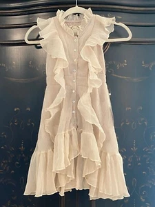 $108 Joyfolie Cassie Dress | Gardenia | Size 10 - Picture 1 of 18