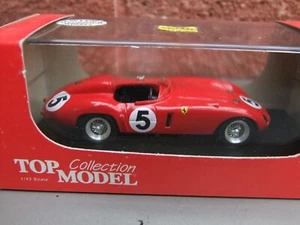 Ferrari 121LM Le Mans 1955 - Top Model 1/43 Scale Red BOXED - Picture 1 of 2