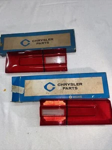 1968 Plymouth Fury I and Il. Taillight lenses. Left And Right. NOS MoPar - Picture 1 of 9
