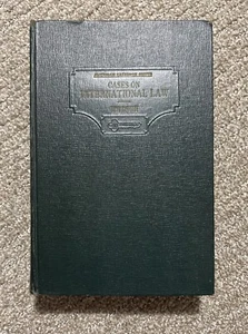 1936 edition Cases On International Law (American Casebook Series) Manley Hudson - Picture 1 of 14
