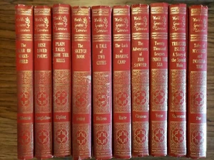10 Books World's Greatest Literature 1965 Fountain Press Hardcover Collectable - Imagen 1 de 11