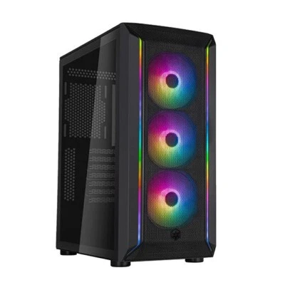 Silverstone SST-FA511Z-BG FARA 511Z ARGB Fan/Strip Tempered Glass Mid Tower - Image 1 of 4