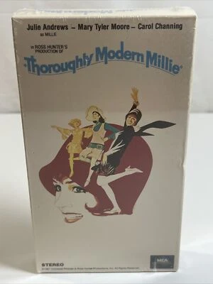 Mary Tyler Moore Thoroughly Modern Millie MCA (VHS, 1967) Brand New Sealed Foto 1 de 4