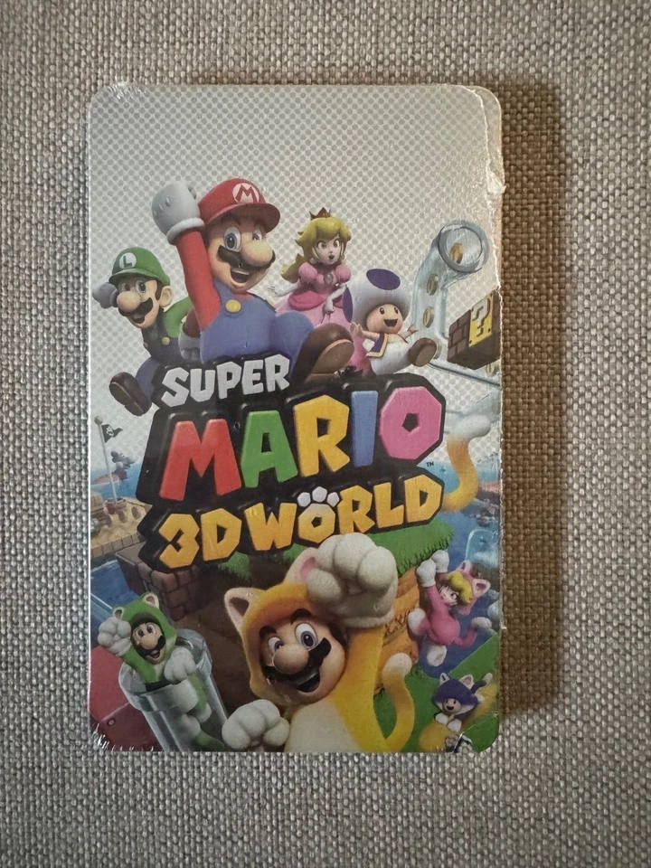 Steelbook from Super Mario 3D World Browser's Fury G4 Nintendo Switch Original