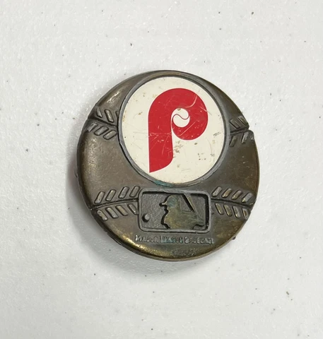PHILADELPHIA PHILLIES - Lee Belt Buckle - Vintage - Rare Cover