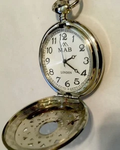 MAB LONDON MODERN POCKET WATCH #227 - Picture 1 of 3
