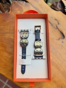 BNIB Tory Burch Replacement Strap - Apple Watch - 38mm/40mm VERY RARE - Zdjęcie 1 z 2