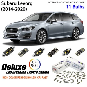 LED Interior Light Kit for Subaru Levorg 2014-2020 White Dome Light Bulb Upgrade - Picture 1 of 8