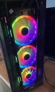 INCREDIBLE RGB GAMING PC - INTEL i7 CPU - Nvidia 1650 GPU - 16GB RAM - Picture 1 of 4