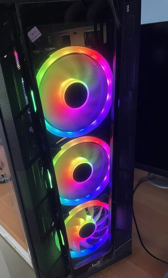 INCREDIBLE RGB GAMING PC - INTEL i7 CPU - Nvidia 1650 GPU - 16GB RAM - Image 1 of 4