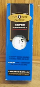 NIB 3 #2 Golf Balls Super Straight Top Flight XL 3000 - Picture 1 of 1