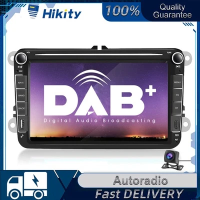 4+64GB Carplay Android 15 Autoradio GPS Navi Für VW GOLF 5 6 Passat Tiguan DAB - Bild 1 von 4
