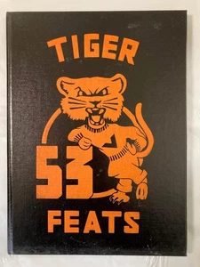 1953 TIGER FEATS YEARBOOK VALLEY HIGH SCHOOL WEST DES MOINES IOWA STUDENT PHOTOS - Picture 1 of 2