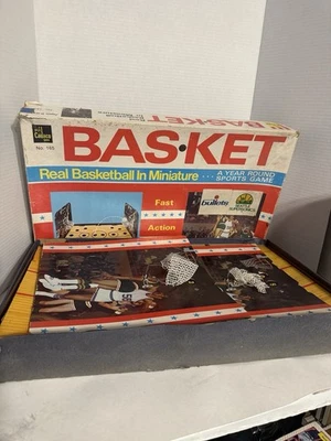 Vintage Cadaco Bas-Ket 1973 Basketball in Board Game #165 - Image 1 of 2