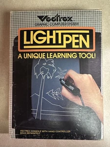 Vectrex Light Pen 1982 Complete with Art Master Cartridge - Picture 1 of 14