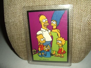 C4 1993 SkyBox Bongo Comics Simpsons Glow In The Dark Happy Card Series 1 Card 2 - Picture 1 of 2