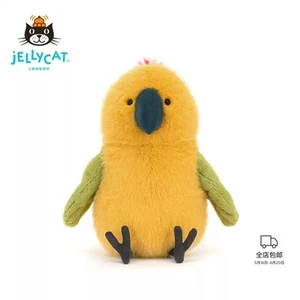 Genuine Budgeby Parrot Yellow 23cm/9In Stuffed Toy Plush Playmate Official Gift - Picture 1 of 4