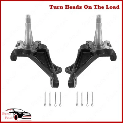 Front 2" Drop Lowering Spindles For 1984-93 94 95 Toyota Pickup 2WD 2.4L 3.0L - Imagem 1 de 4