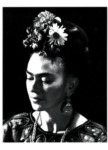 Frida Kahlo, Mexican Painter, Vintage Postcard 4.75 x6.5" - Picture 1 of 2