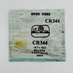 Bulova Caravelle G.S. Reloj CR344 Cristal 14,7 x 10,3 - Imagen 1 de 1