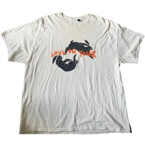 Harry Styles Love on Tour 2021 Rare Tshirt, Cream, Size XL - Picture 1 of 4