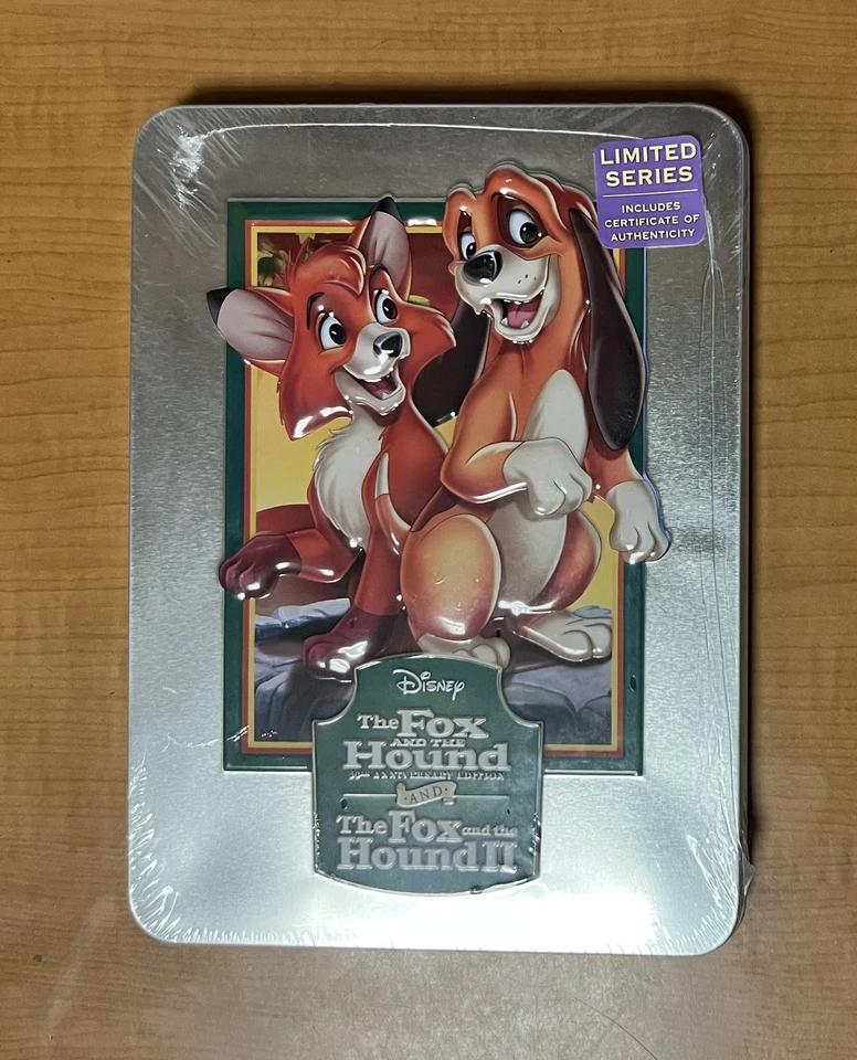 Fox And The Hound DVD 10th Anniversary In Metal Case - OOP! - Image 1 of 1