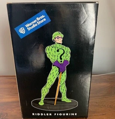 Figura The Riddler Marquette 13" 2000 Warner Bros Studio Store Exclusiva - Nueva Foto 1 de 4