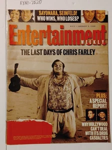 Entertainment Weekly - January 9, 1998 - The Last Days of Chris Farley Seinfeld - Picture 1 of 6