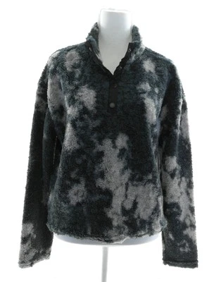 Pullover Marika Mujer Tops Snap Manga Larga Cuello Alto Color Negro Foto 1 de 4