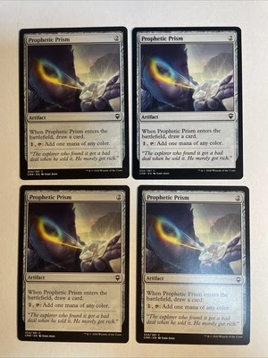 4x Mtg Commander Legends Prophetic Prism NM/M Magic The Gathering - Bild 1 von 2