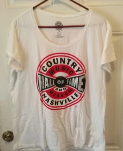 Maglietta Country Music Hall of Fame Nashville donna XXL impreziosita P1479 - Foto 1 di 5