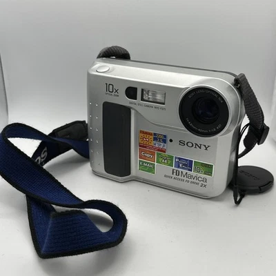 Sony Mavica MVC-FD75 Digital Still Camera 10x Zoom – As-Is Untested No Battery - Image 1 of 4