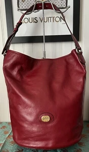 Gucci Morpheus Red Calfskin Leather Large Tote Hobo Bag - Picture 1 of 11