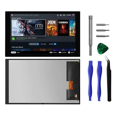 7" LCD Screen Display Replacement Assembly Without Frame (HD) - Valve Steam Deck - Image 1 of 4