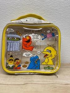 Sesamstraße Vinil Make-up Schulbedarf Zip Tasche Limited Edition - Bild 1 von 5