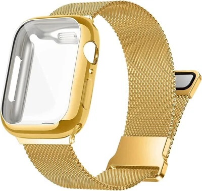 For Apple Watch Bands Compatible With iWatch Band Series 9/8/7/6/5/4/SE/3/2/1 - Image 1 of 4