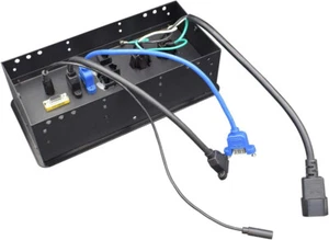Scatola connettività multimediale alimentazione tavolo 2 uscite RJ45 USB3.0 HDMI VGA 3,5 mm W-4 - Foto 1 di 5