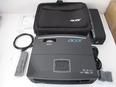 Acer P6505 DLP-Projektor Beamer 5500 ANSI-Lumen FullHD MR.JUL11.001- - Bild 1 von 4