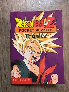 Dragon Ball Z Pocket Puzzle Booklet Scholastic Vintage 2002 Funimation Book - Picture 1 of 6