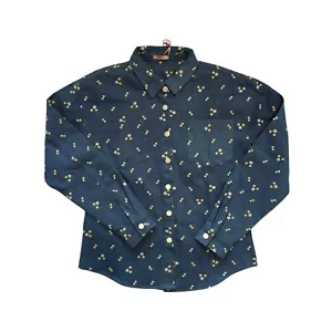 Udel NY Damen Denim Button Down Langarm Bluse S - Bild 1 von 6