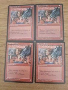 MTG 4 x Dwarven Trader - version 1 - Homelands - Picture 1 of 2