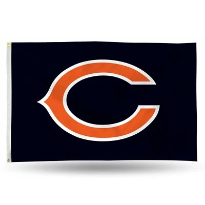 Chicago Bears 3x5 ft Flag Banner NFL Football Free Shipping